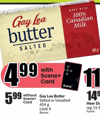 FreshCo Gay lea butter offer