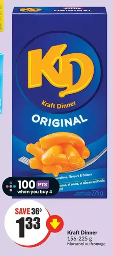 FreshCo Kraft dinner offer