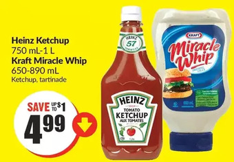 FreshCo Heinz ketchup | kraft miracle whip offer