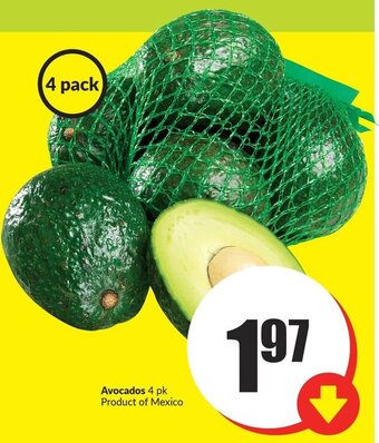 FreshCo Avocados 4 pk offer