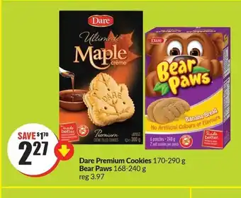 FreshCo Dare Premium Cookies 170-290 g offer