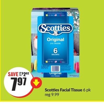 FreshCo Scotties Facial Tissue 6 pk offer