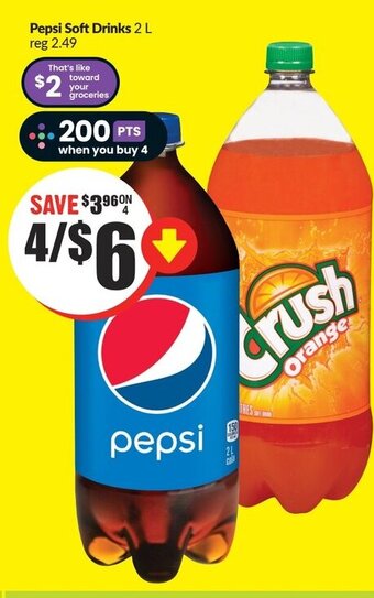 FreshCo Pepsi Soft Drinks 2 L offer