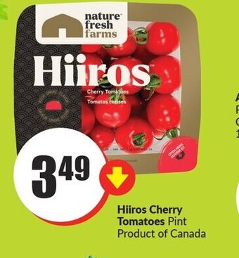 FreshCo Hiiros Cherry Tomatoes pint offer