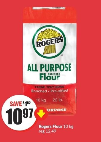 FreshCo Rogers Flour 10 kg offer