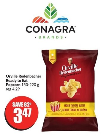 FreshCo Orville Redenbacher Ready to Eat Popcorn 150-220 g offer