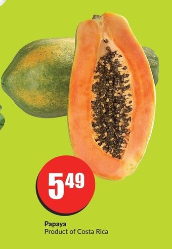 FreshCo Papaya offer