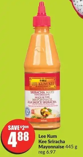 FreshCo Lee Kum Kee Sriracha Mayonnaise 445 g offer