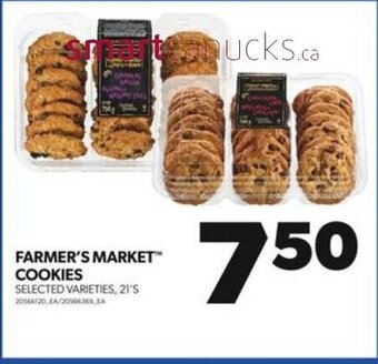 Real Canadian Superstore FARMER'S MARKET COOKIES 21'S offer