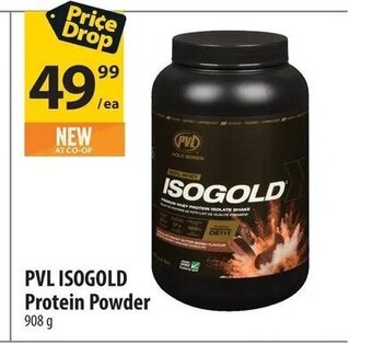 Co-op PVL ISOGOLD Protein Powder 908g offer