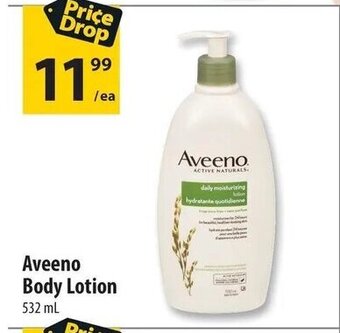 Co-op Aveeno Body Lotion 532ml offer