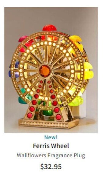 Bath & Body Works Ferris Wheel Wallflowers Fragrance Plug offer