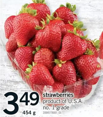Fortinos Strawberries offer