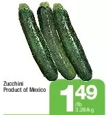 Highland Farms Zucchini offer