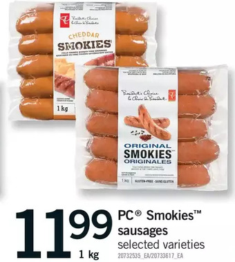 Fortinos Pc smokies sausages offer