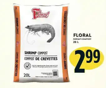 Marché Adonis Floral shrimp compost offer