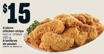 Valu-mart 9 piece chicken strips offer