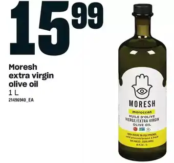 Loblaws Moresh extra virgin olive oil offer
