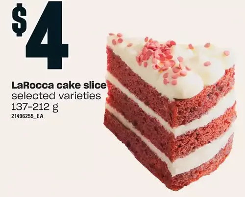Loblaws Larocca cake slices offer