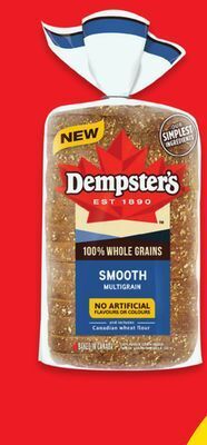 Walmart Dempster's grain bread (smooth) offer