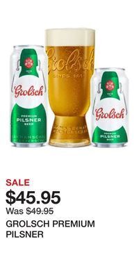 The Beer Store Grolsch premium pilsner offer