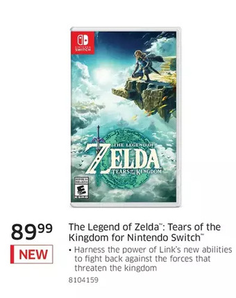 The Source The legend of zelda: tears of the kingdom for nintendo switch offer