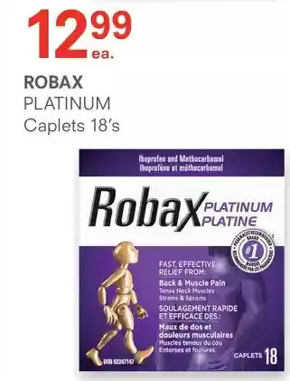 Guardian Pharmacy Robax platinum caplets offer