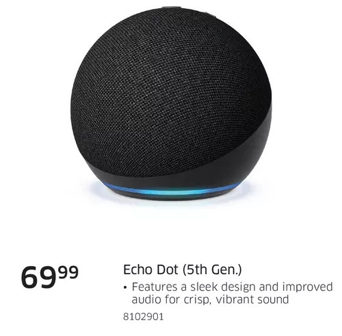 The Source Echo dot (5th gen) offer