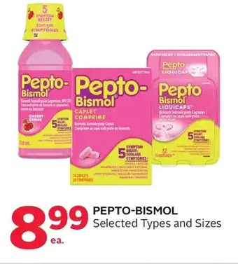 Rexall Pepto-bismol offer