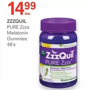 Guardian Pharmacy Zzzquil pure zzzs melatonin gummies offer