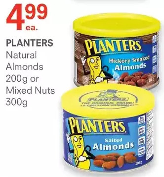 Guardian Pharmacy Planters natural almonds or mixed nuts offer