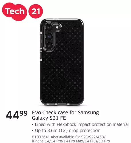 The Source Tech 21 evo check case for samsung galaxy s21 fe offer