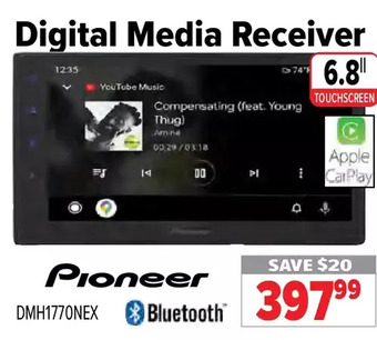 2001 Audio Video Pioneer digital media receiver offer
