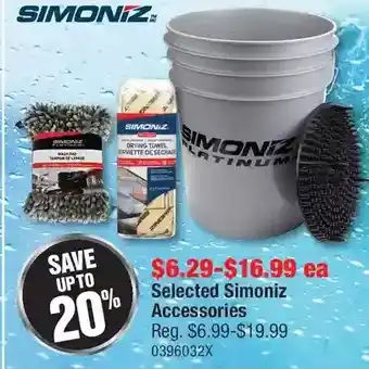 PartSource Simoniz accessories offer
