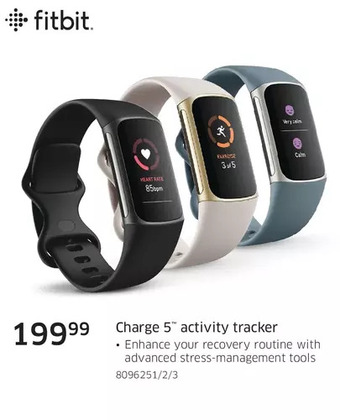 The Source Fitbit charge 5 activity tracker offer