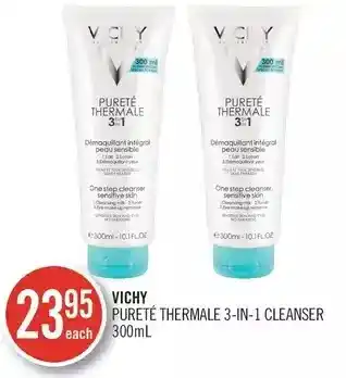 Shoppers Drug Mart Vichy purete thermale 3-in-1 cleanser offer