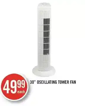 Shoppers Drug Mart 30 oscillating tower fan offer