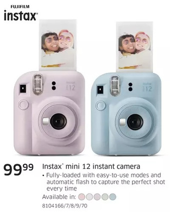 The Source Fujifilm instax mini 12 instant camera offer