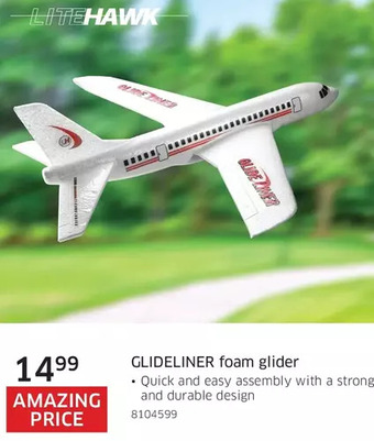 Litehawk glideliner foam glider