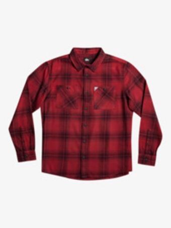 Quiksilver Saturn plaid long sleeve shirt offer