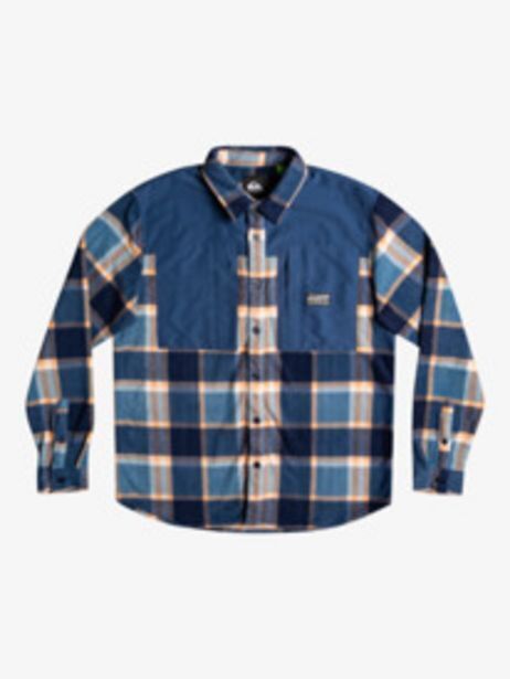 Quiksilver North seas long sleeve flannel shirt offer