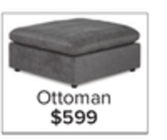 Leon's Cirrus ottoman offer