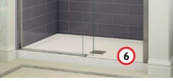 Home Hardware Zone acrylic shower base offer