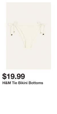 H&M Tie bikini bottoms offer