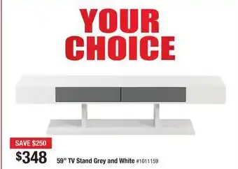 Bad Boy Superstore 59 tv stand offer