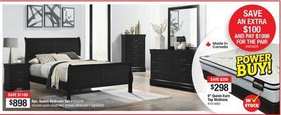 Bad Boy Superstore 6pc. queen bedroom set offer
