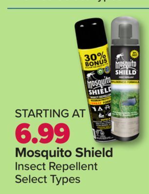 PharmaChoice Mosquito shield insect repellent offer