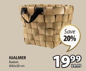JYSK Hjalmer basket offer
