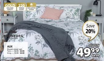 JYSK Alix duvet cover set offer