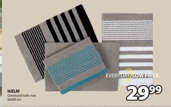 JYSK Hjelm oversized bath mat offer